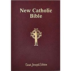140435 Giant Type NCB St. Joseph New Catholic Bible, Brown Flexible