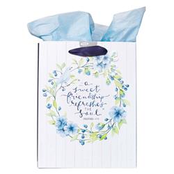 Gift Bag - Sweet Friendship with Tag & Tissue - Medium