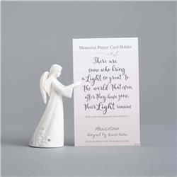 Picture of Enesco 270180 4.5 in. Figurine Foundations Angel Prayer Card Holder