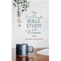 Picture of Barbour Publishing 169766 Book - The 5-Minute Bible Study for Women - Mornings in Gods Word