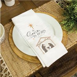 Picture of P. Graham Dunn 248698 16 x 28 in. A Savior is Born Tea Towel, Pack of 6