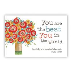 Picture of CB Gift 263059 3 x 2 in. Pass it on Cards - Best You in the World - Pack of 25