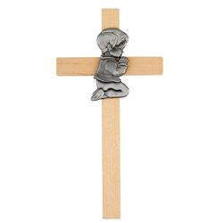 Picture of CB Church Supplies 248383 6 in. Wall Cross - Baby Boy