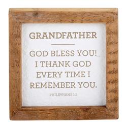 Picture of CB Gift 20960X 5 in. Grandfather Tabletop Framed Art