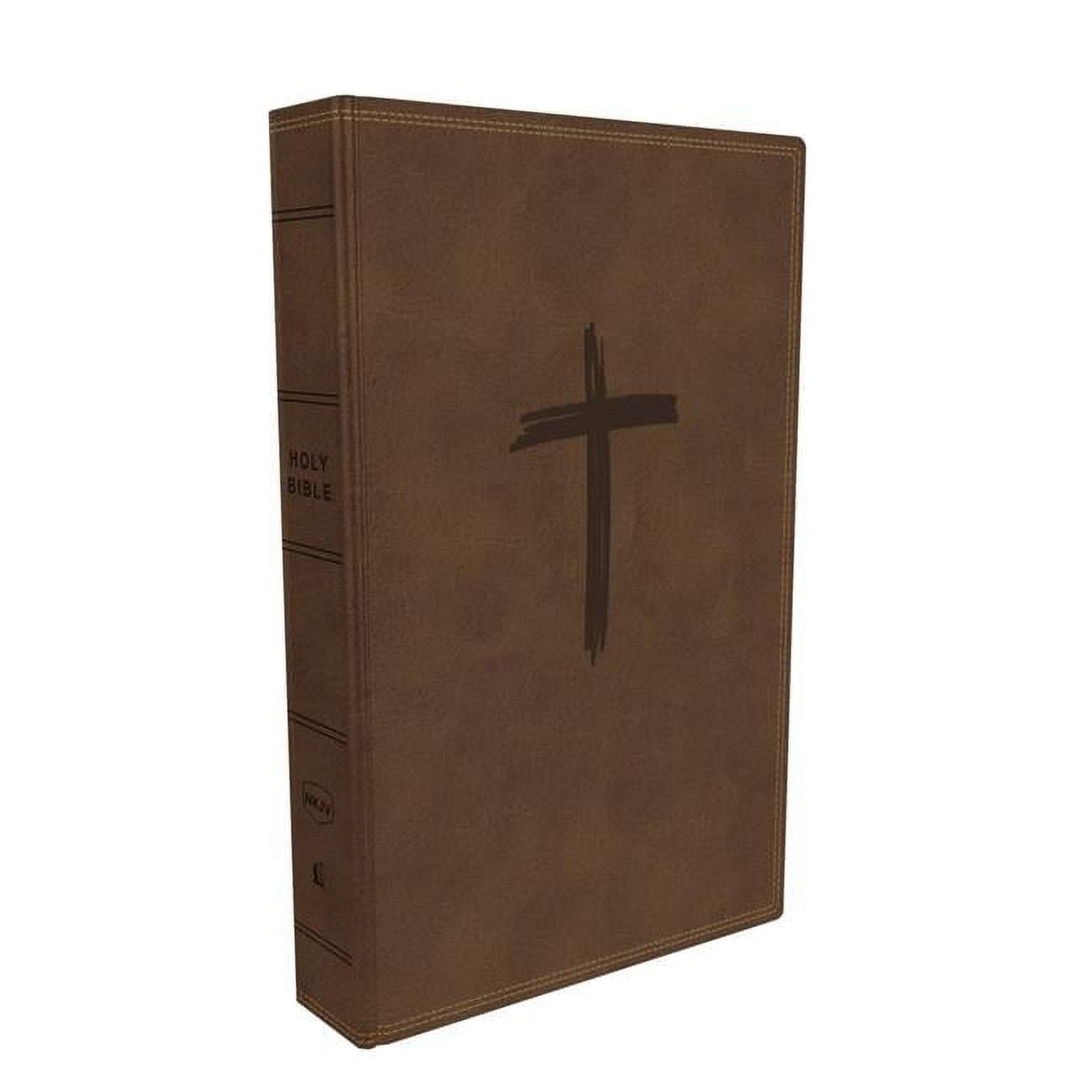 NKJV Holy Bible for Kids, Brown - Leathersoft