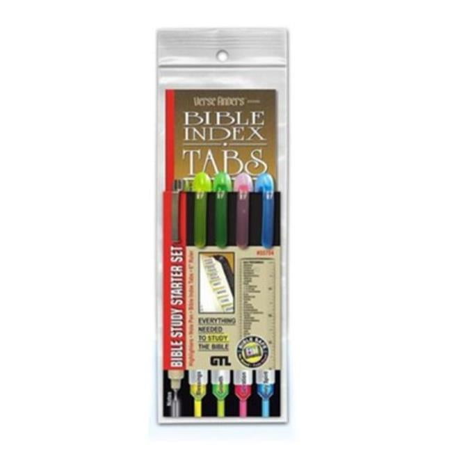 Print Bible Study Starter Set, Gold - Extra Large