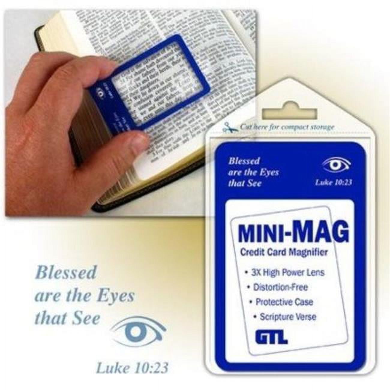 Magnifier  Mag Mark Mini Wallet Magnifier