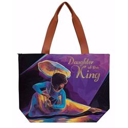 Picture of African American Expressions 263055 Daughter of the King Canvas Handbag
