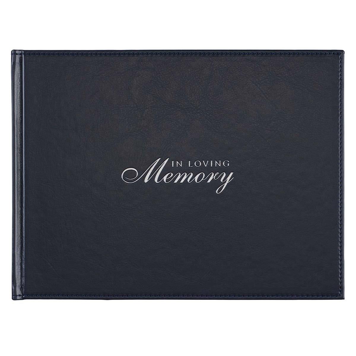 Guest Book, Black - In Loving Memory