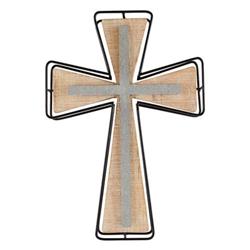 Picture of CB Gift 247409 9.4 x 14 in. Wall Cross - Metal Frame Cement