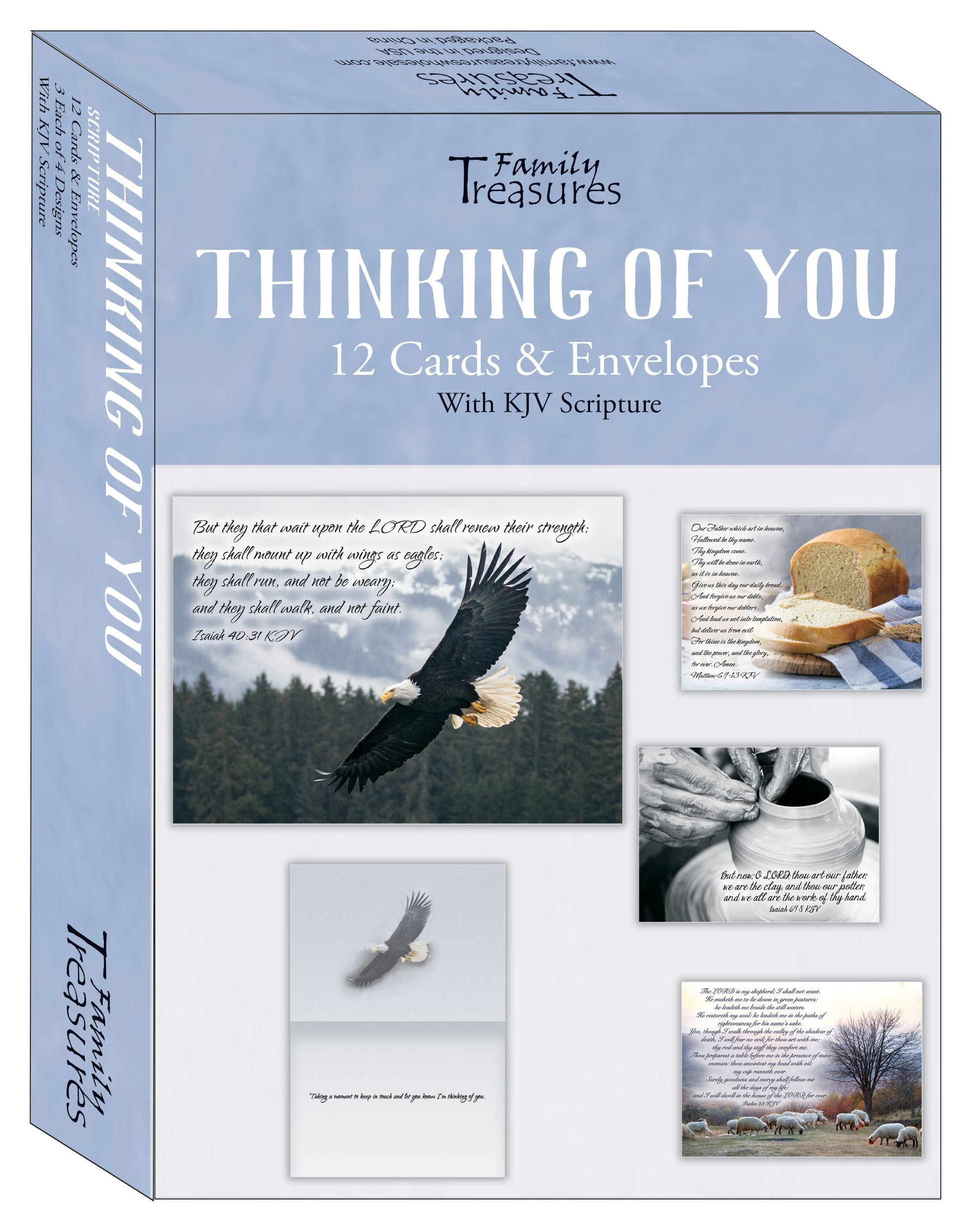 Thinking of You Scripture Boxed Card, Box of 12