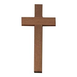 Picture of CB Church Supplies 248374 12 in. Wall Cross - Walnut