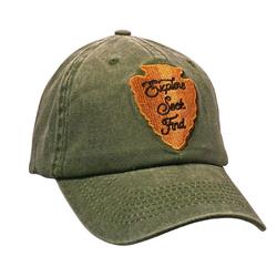 271442 Explore Seek Find Cap, Olive Green