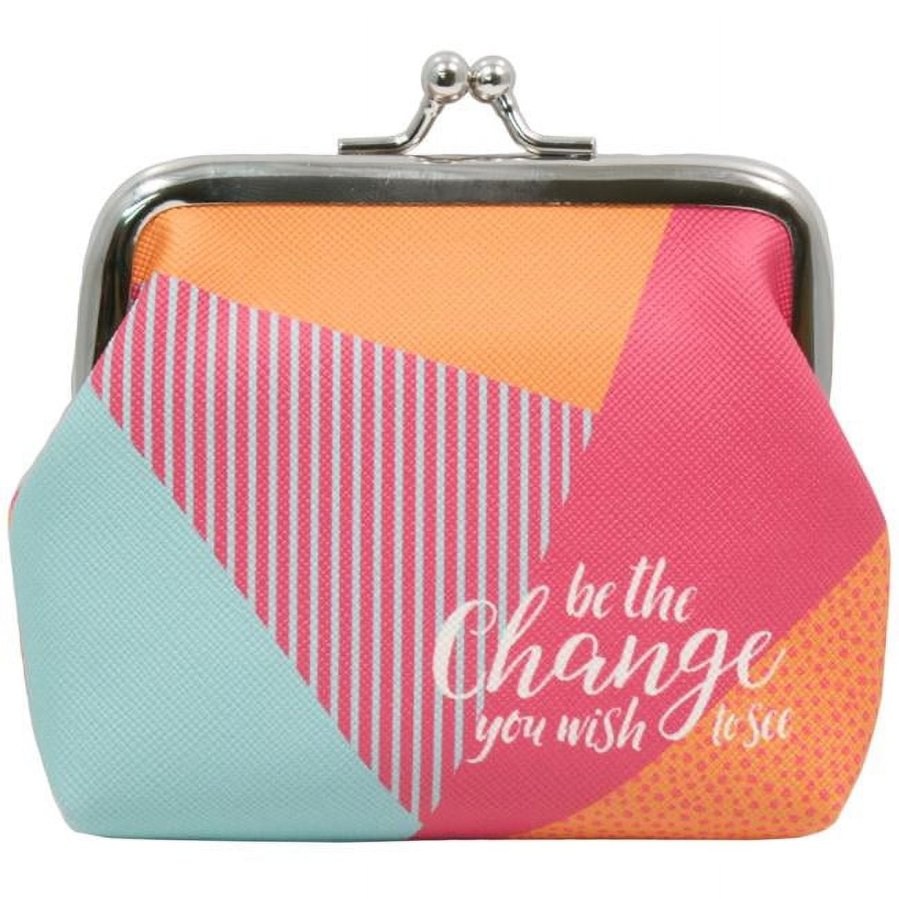 Picture of Swanson Christian Supply 264697 4 x 4.25 in. Coin Purse, Be the Change