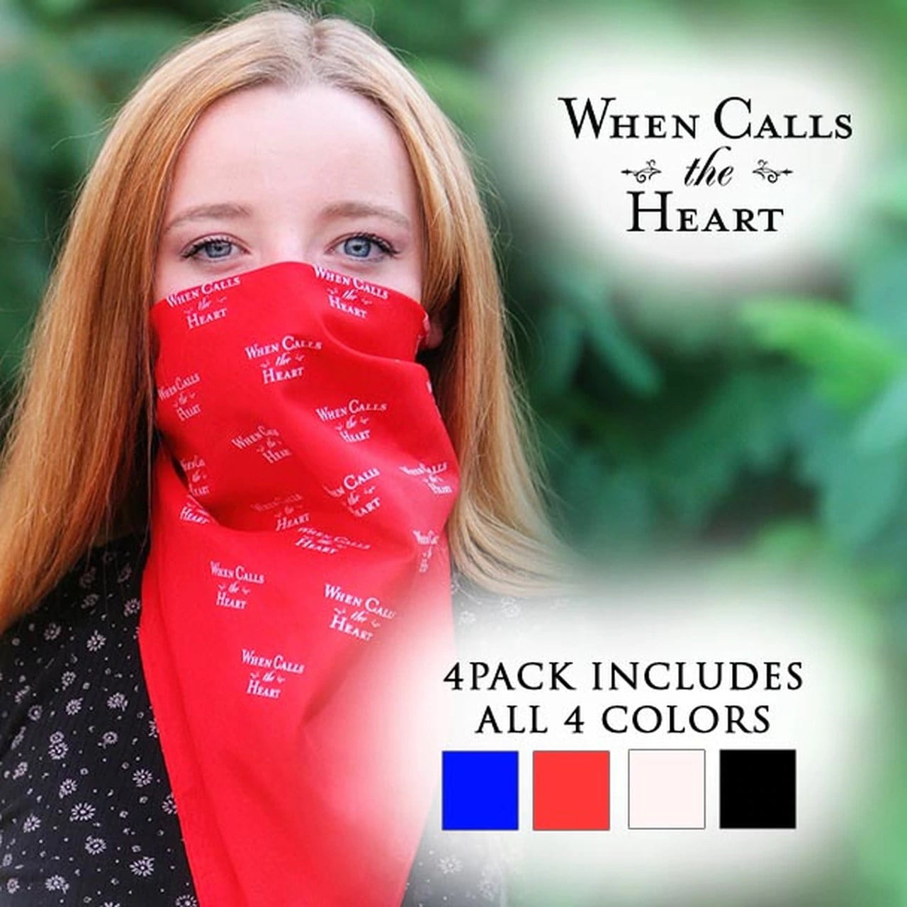 Bandanas - When Calls the Heart, Assorted Color - Pack of 4