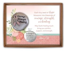 Picture of CA Gift 22582X Soothing Stone Ribbon with Card & Gift Box&#44; Pink