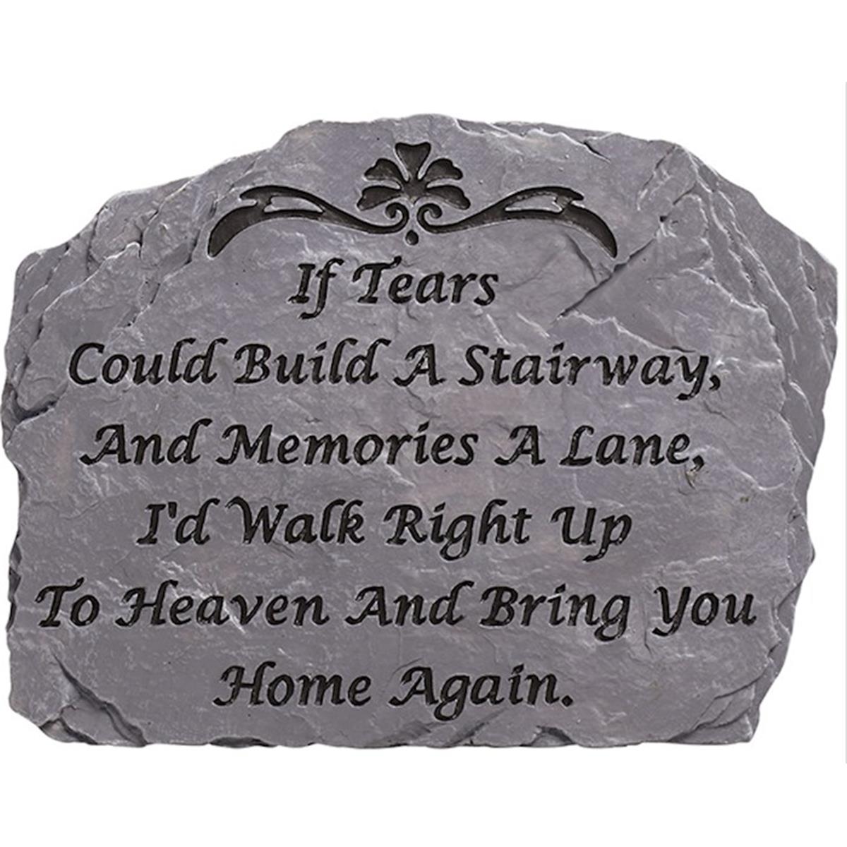 Picture of Carson Home Accents 152594 10.5 x 8 in. Tears Garden Stone&#44; Slate