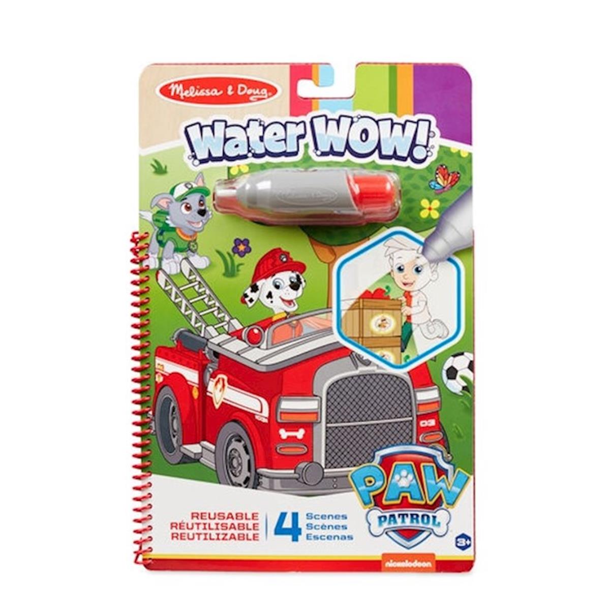 Picture of Melissa & Doug 221269 Water Wow Paw Patrol Book&#44; Marshall - Ages 3 Plus