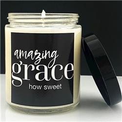 Picture of Abba Products 268576 8 oz WTLB Amazing Grace-Lemon Verbena Candle