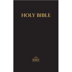 230797 NRSV Updated Edition Pew Imitation Leather Bible with Aprocrypha - Black -  Hendrickson Publishing Group