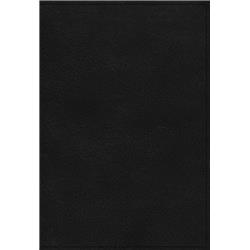 214140 KJV Thompson Chain Reference Bible & Large Print - Black Genuine Cowhide Leather Indexed -  Zondervan