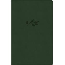 204358 KJV Thinline LeatherTouch Bible - Olive
