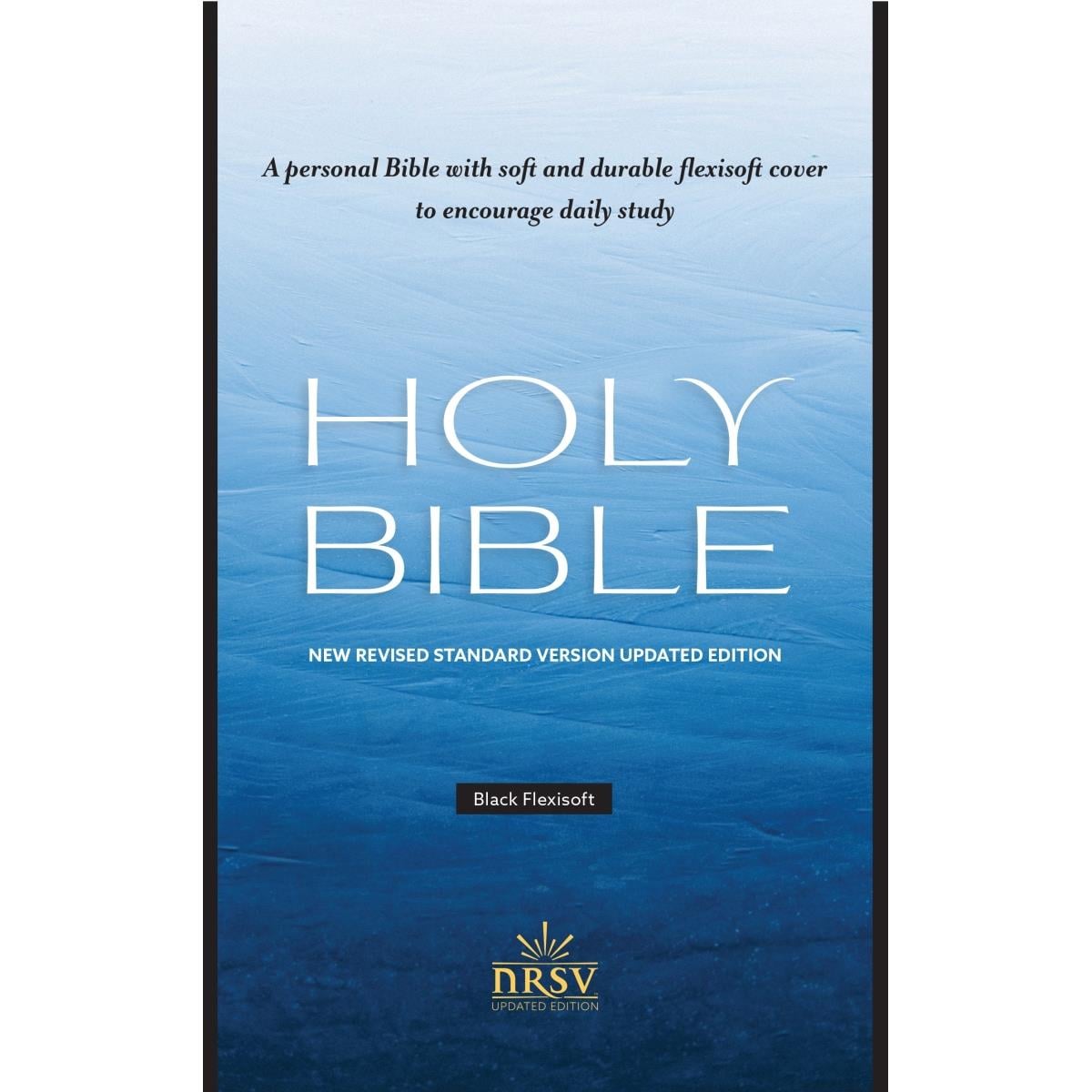 230800 NRSV Updated Edition Holy Flexisoft Bible - Black