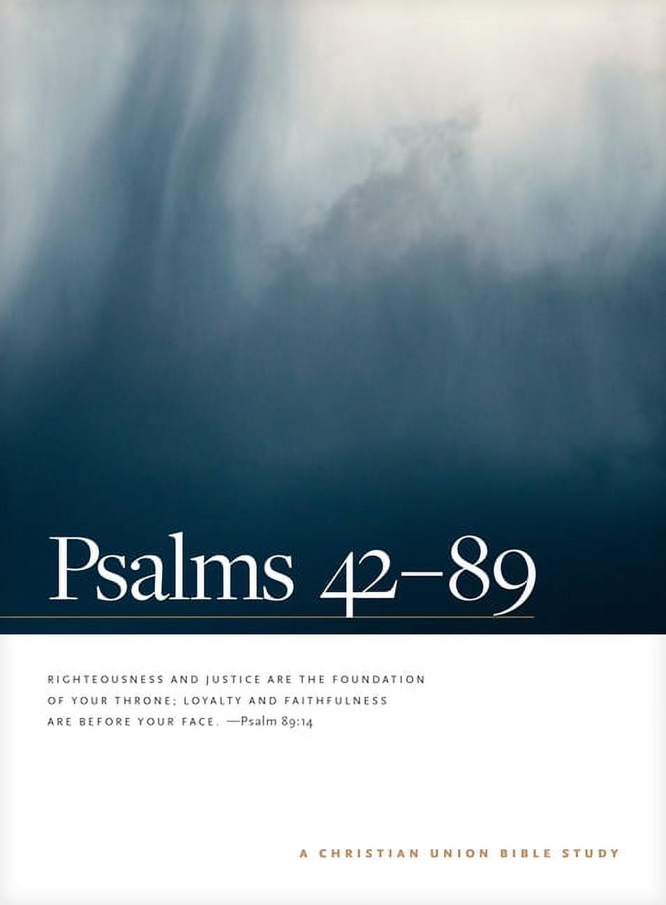 Psalms 42-89 A Christian Union Bible Study Card