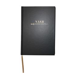 Picture of Steadfast Bibles 233860 NASB 95 Large Print Wide Margin Bible - Black Hardcover