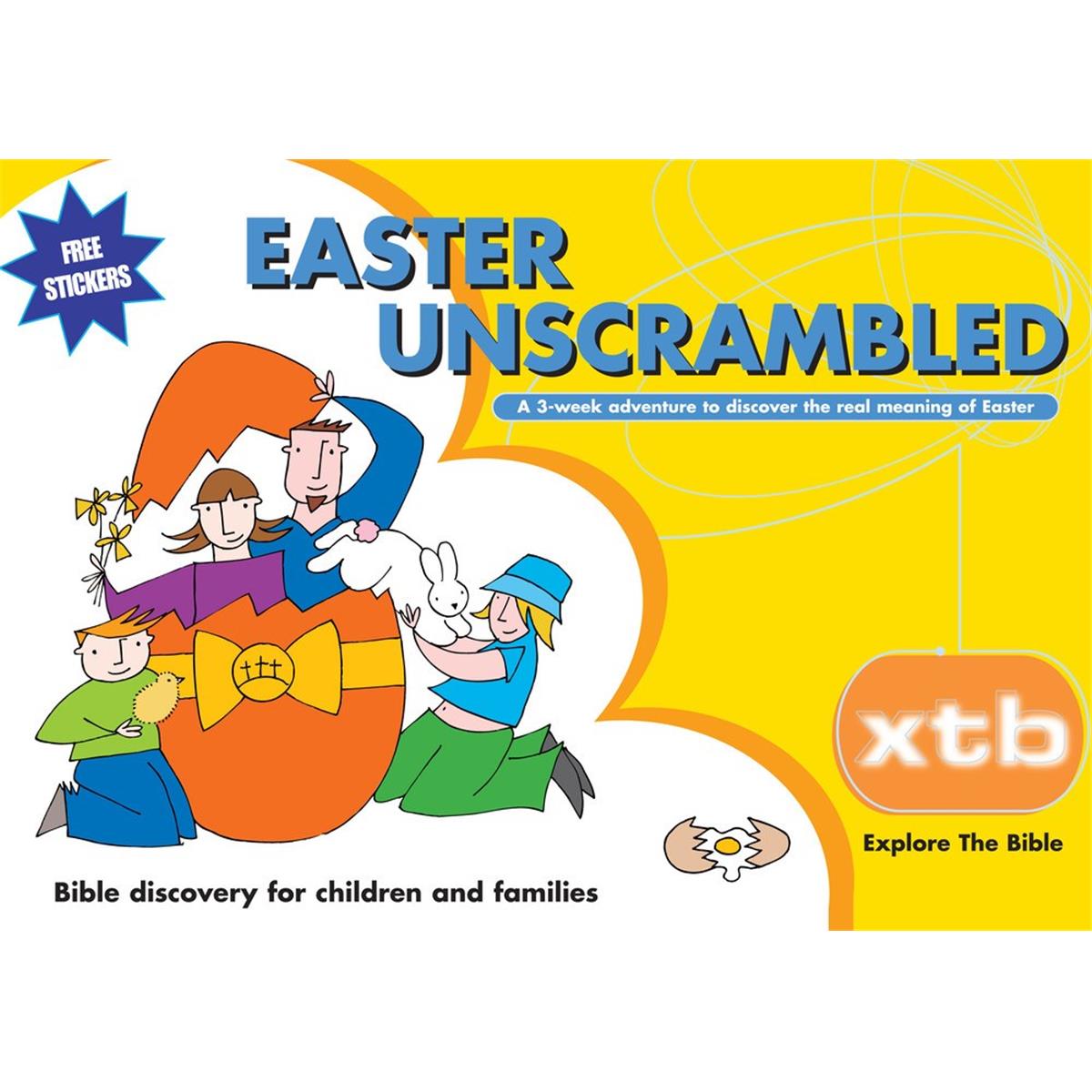 The Good Book 250083 XTB - Easter Unscrambled Book
