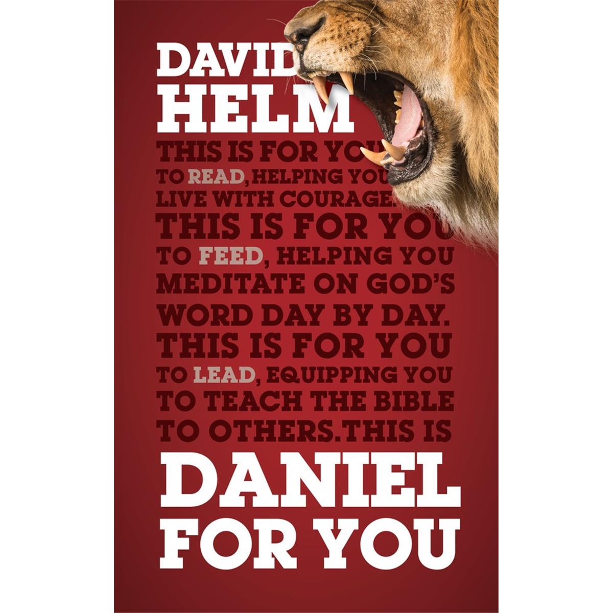 The Good Book 25013X Daniel for You Book