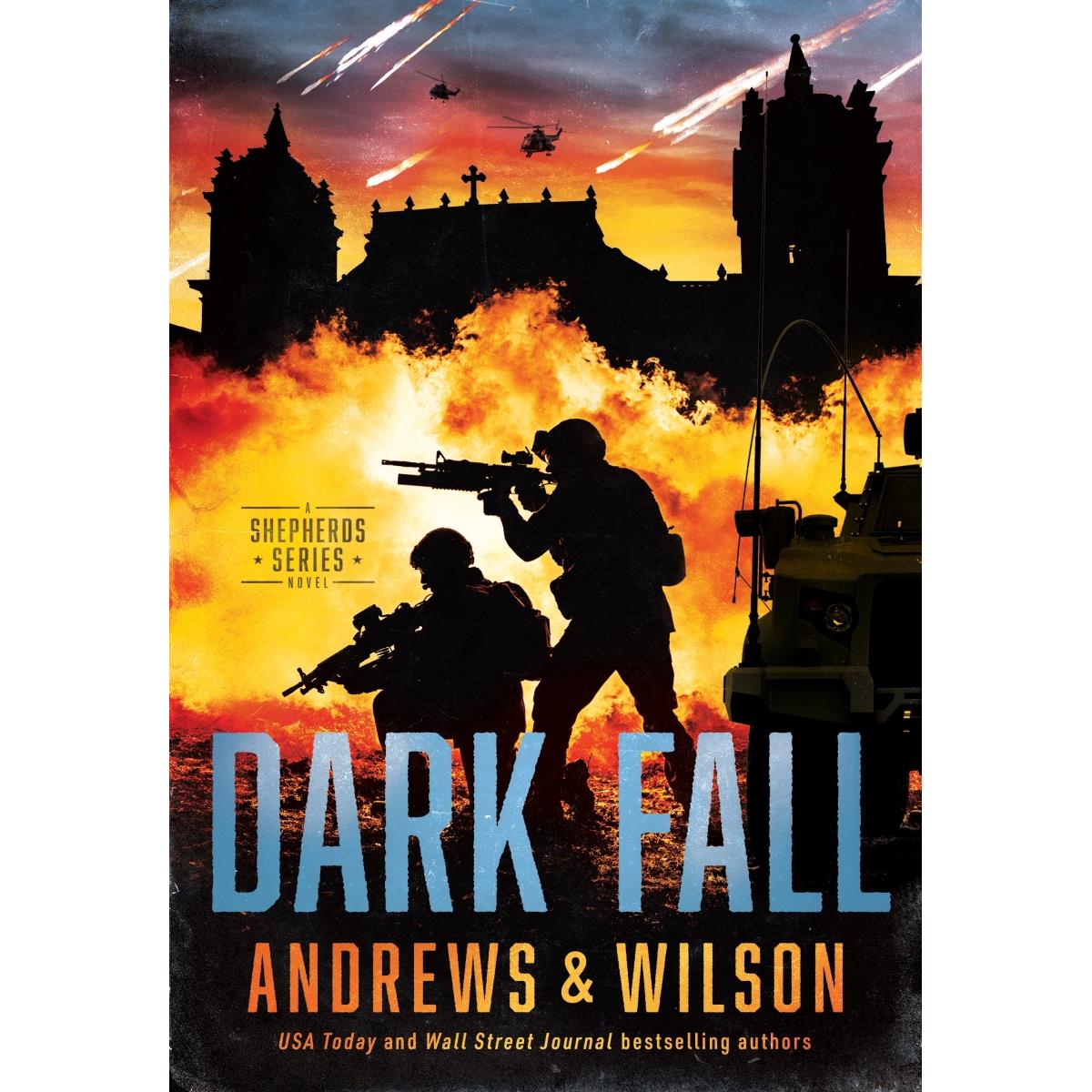 222372 Dark Fall a Shepherds Series Novel Hardcover Book