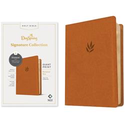 222408 NLT Personal Size Giant Print & Filament Enabled Edition Bible - Classic Tan