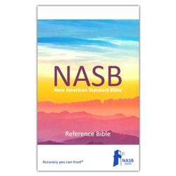 231384 NASB 2020 Reference Leatherflex Bible - Maroon