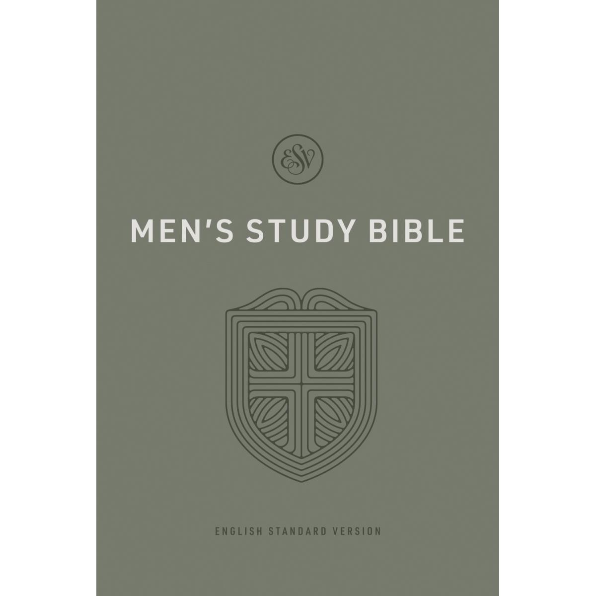 ESV Mens Study Hardcover Bible