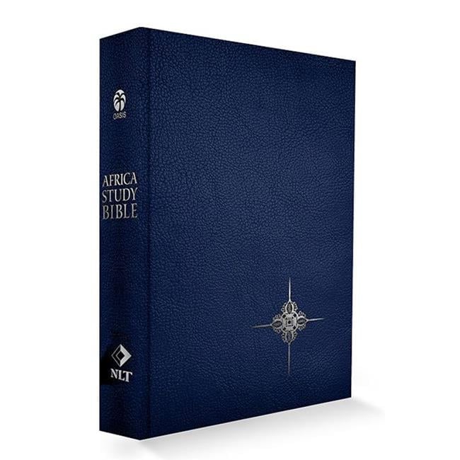NLT Africa Study Bible - Silver Cross Blue