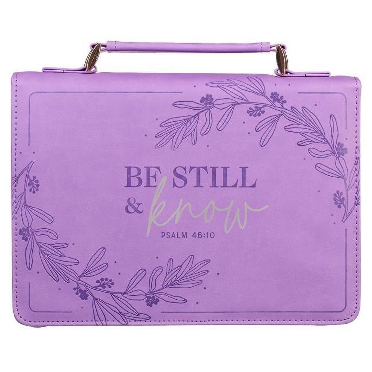 Be Still & Know Psalm 46-11 Bible Cover - Large