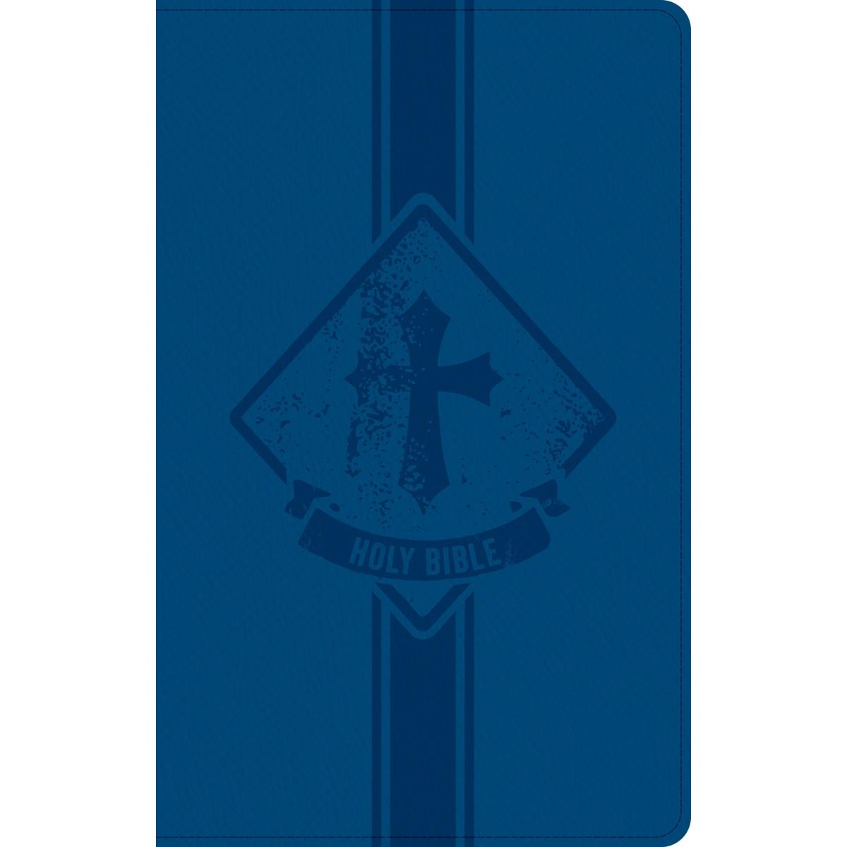 Picture of B&H Publishing 204374 KJV Kids Thinline Edition LeatherTouch Bible - Navy