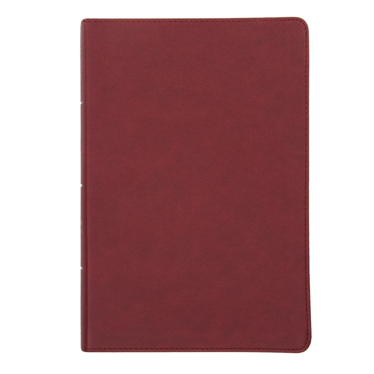 Picture of B&H Publishing 259633 NASB 2020 Giant Print Reference LeatherTouch Bible - Burgundy