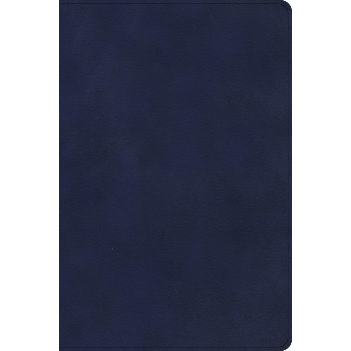 204658 CSB Rainbow Study LeatherTouch Indexed Bible - Navy