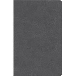 CSB Thinline Bible - Charcoal LeatherTouch