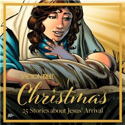 233750 The Action Bible Christmas Book -  David C Cook