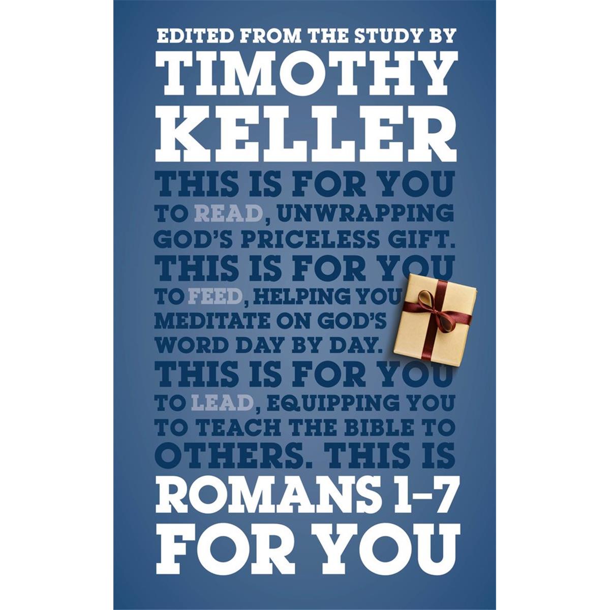 The Good Book 250135 Romans 1 - 7 for You Book