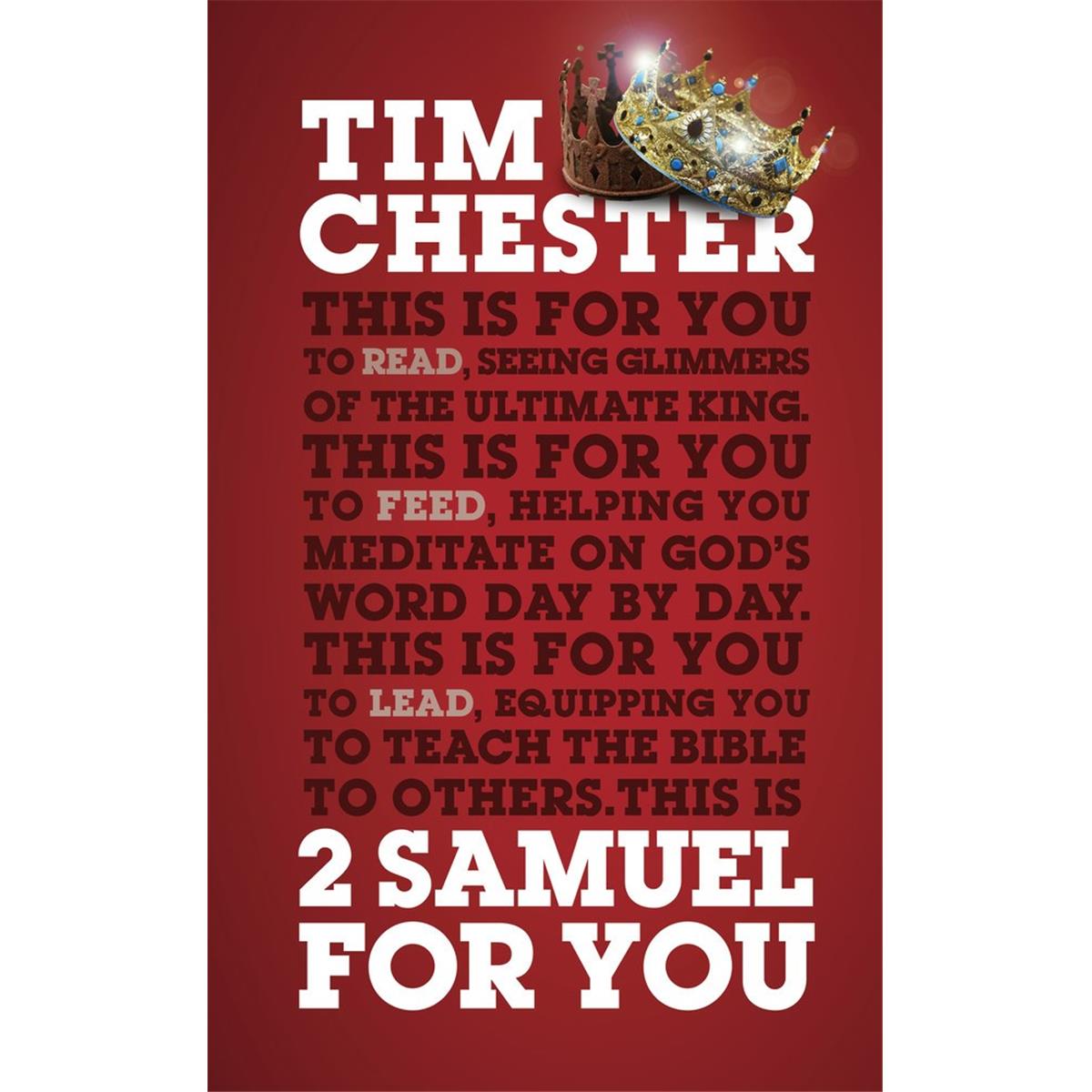 The Good Book 250198 2 Samuel for You Book