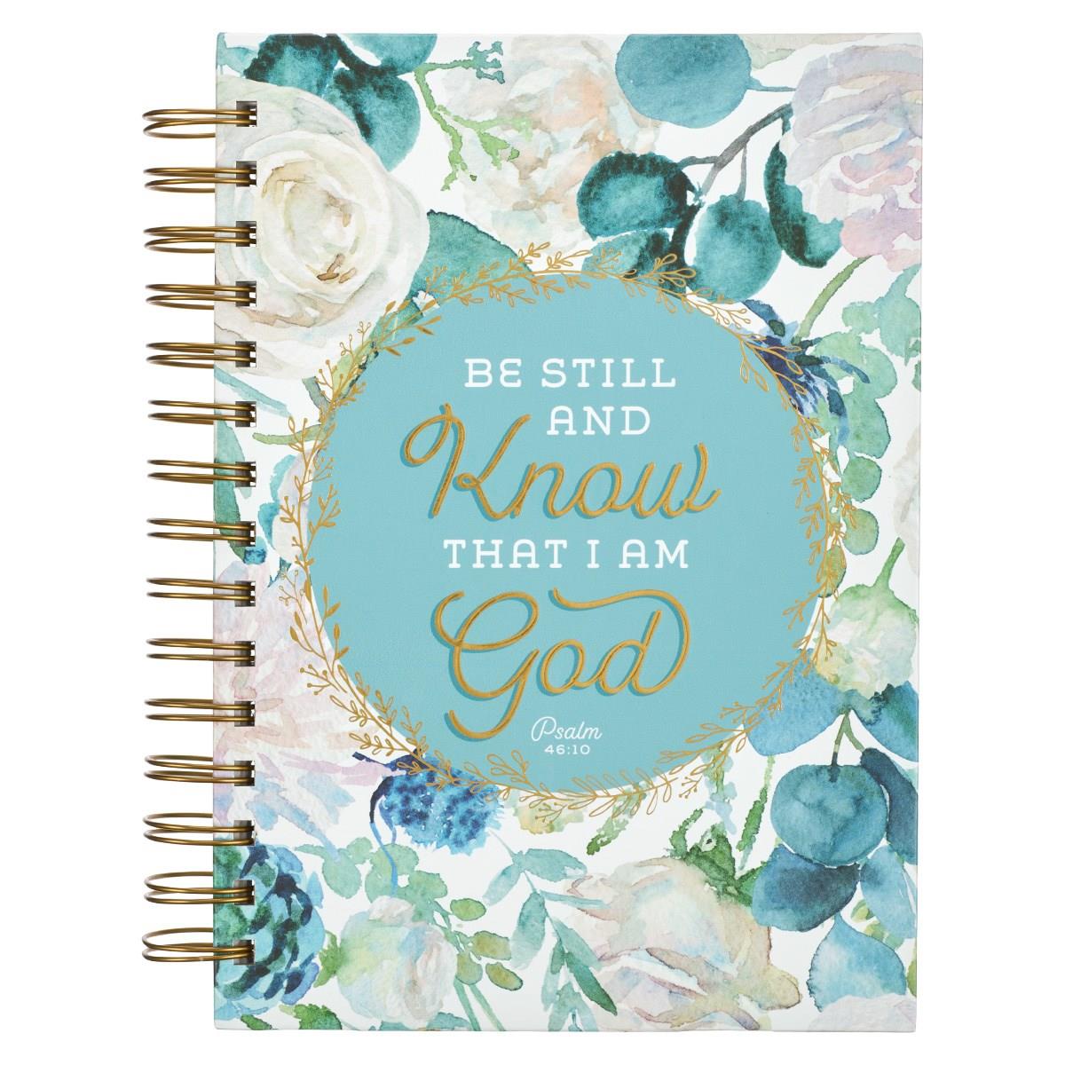 214630 Be Still & Know Psalm 46-10 Wirebound Journal