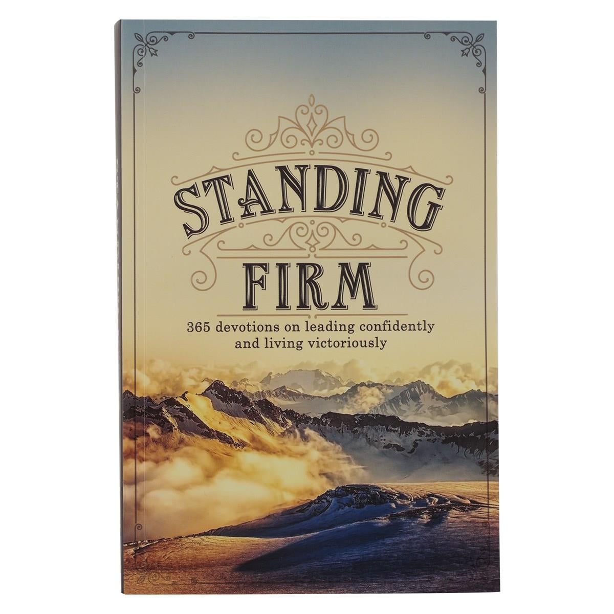 214634 Devotional Standing Firm Hardcover Book