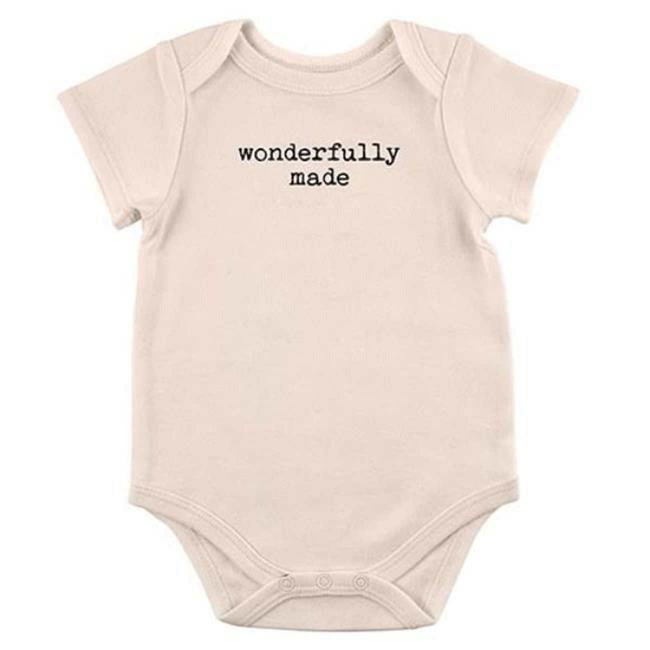 Snap Shirt - Wonderfully Made - 0-6 Month