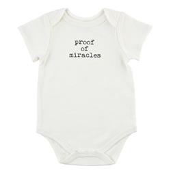 Snap Shirt - Proof of Miracles - 0-6 Month