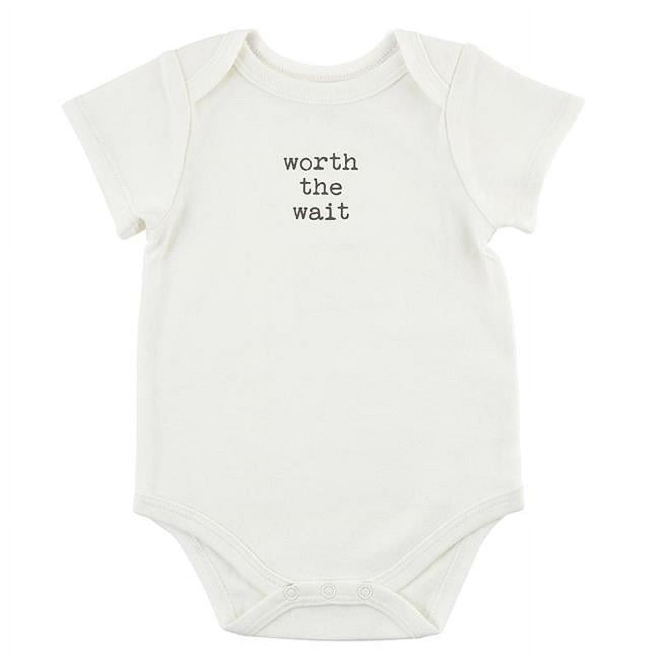 Snap Shirt - Worth the Wait - 0-6 Month