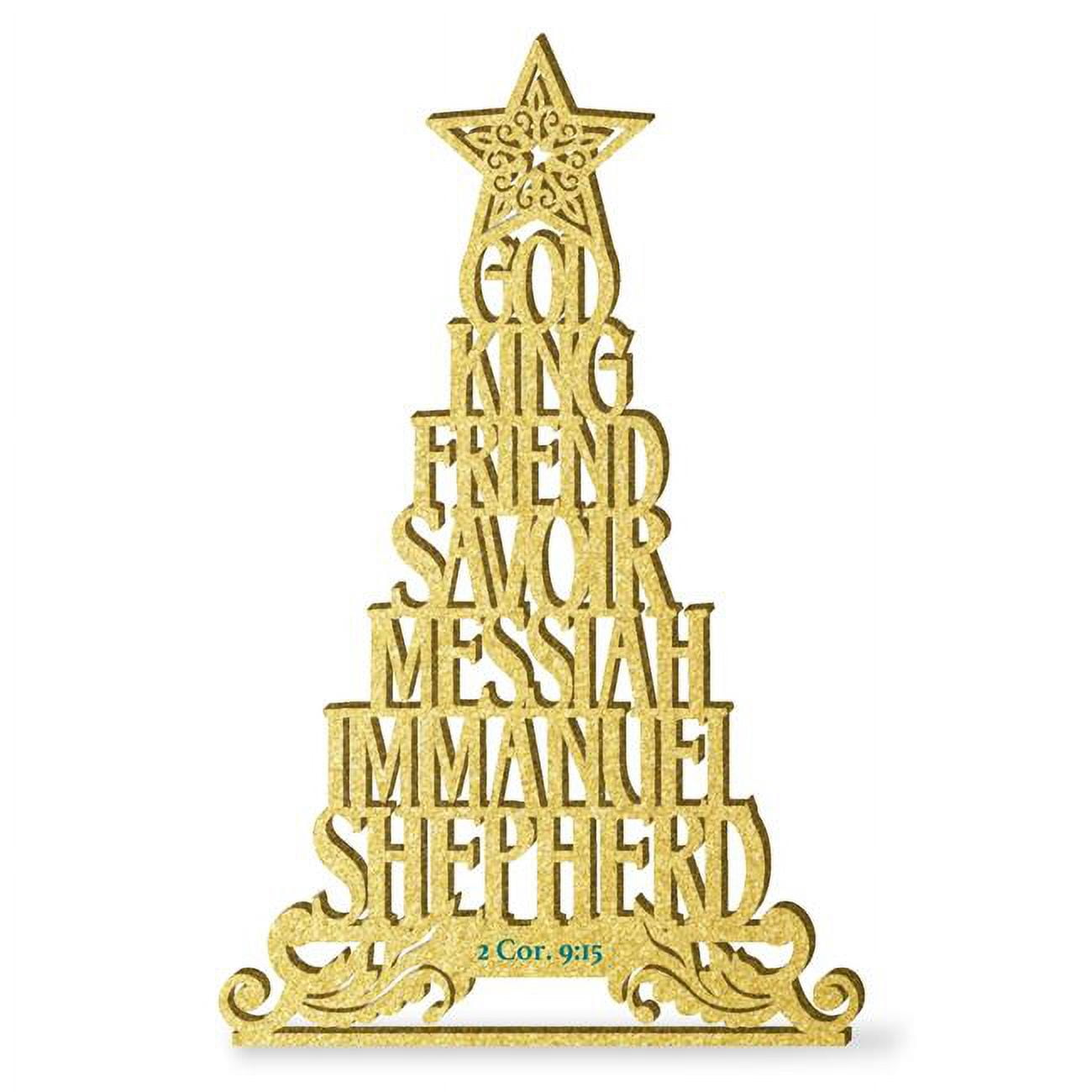 Names of Jesus Scripture Wooden Scripture Tree